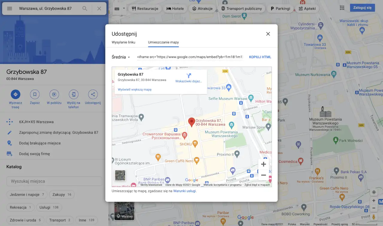 Google Maps API error: RefererNotAllowedMapError - iframe