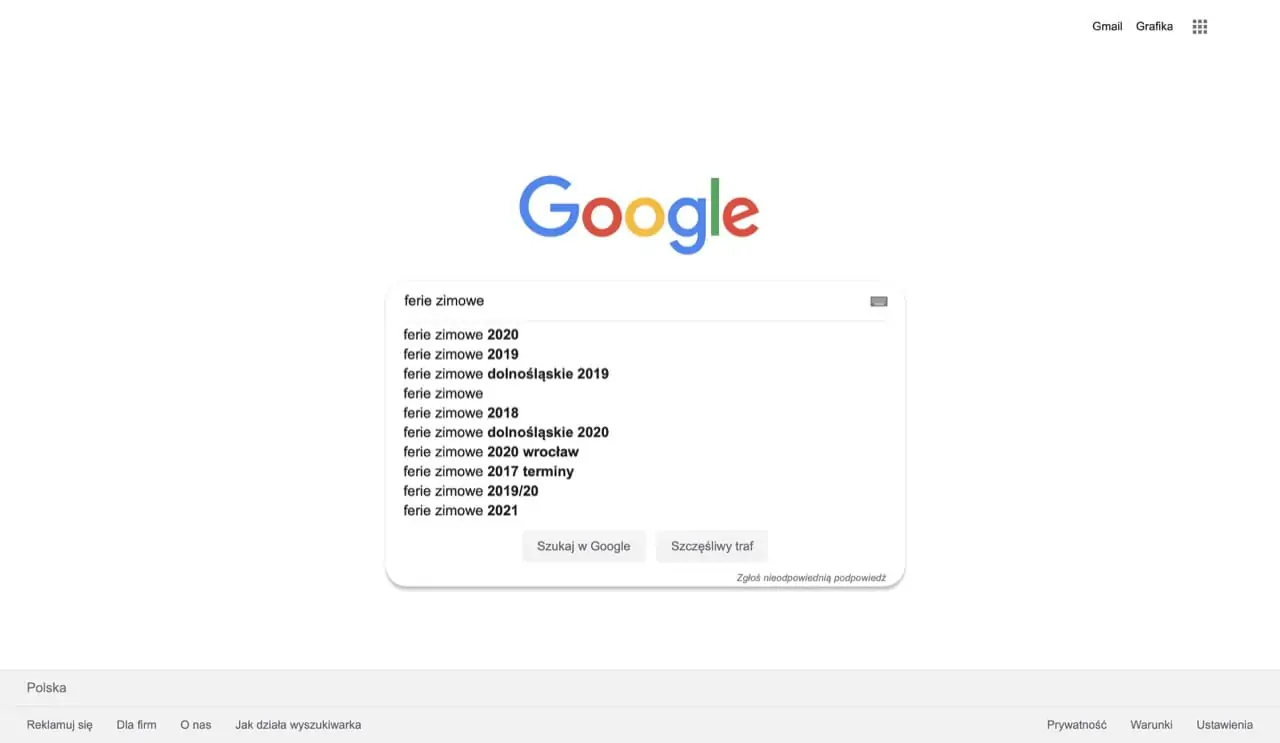 Pozycjonowanie stron w Google - długi ogon