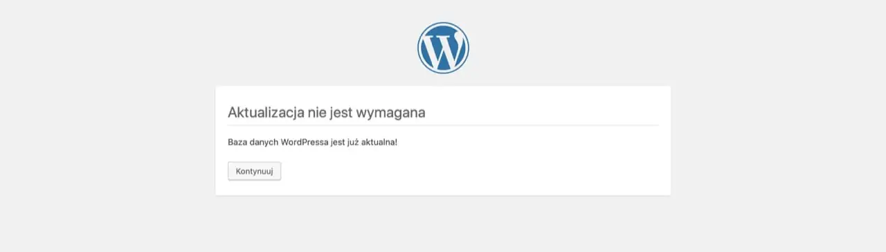 Błąd WordPress Aktualnie przeprowadzana jest inna aktualizacja - baza